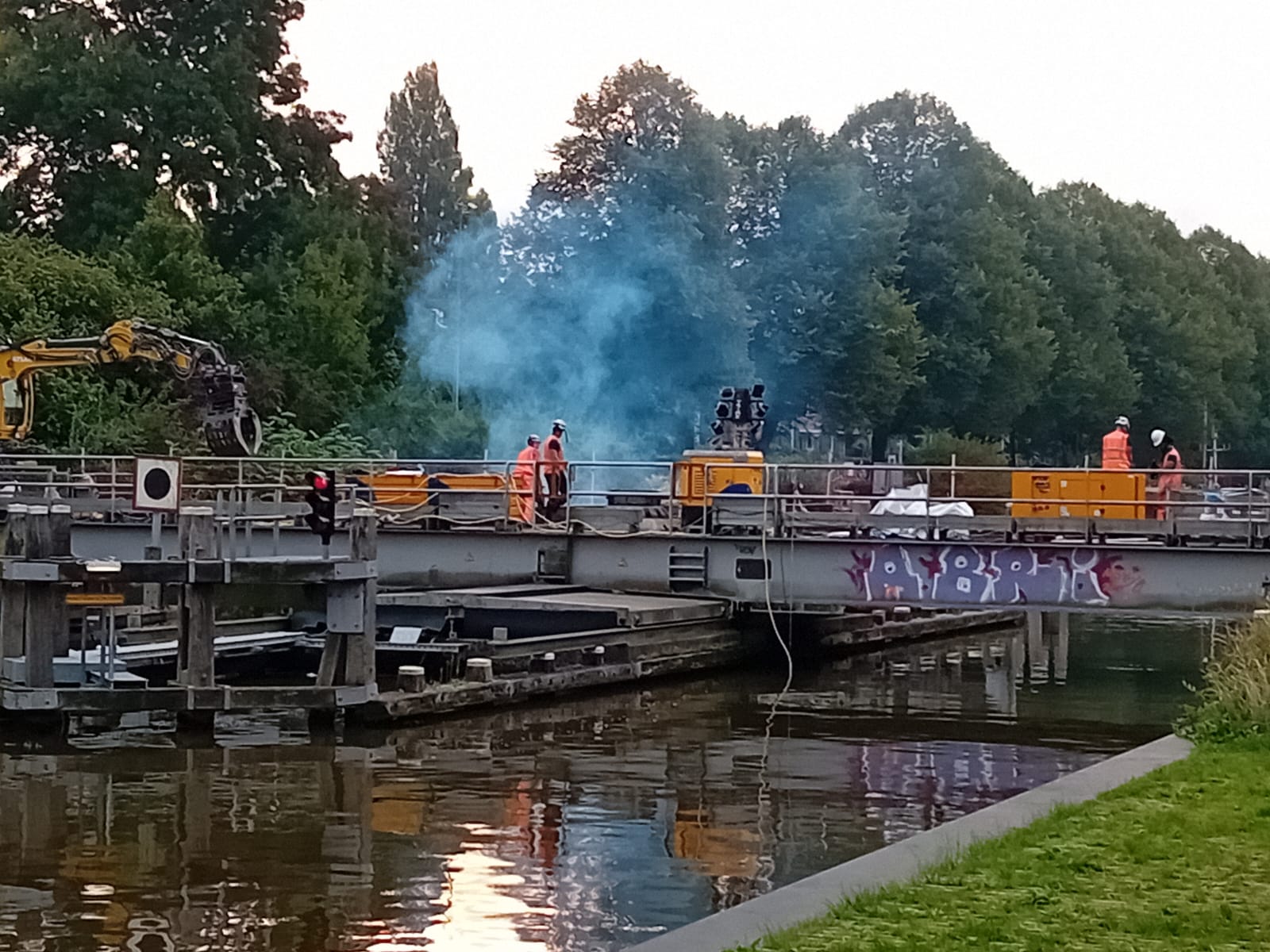 Spoorwerkzaamheden Friesestraatweg in volle gang (foto’s)