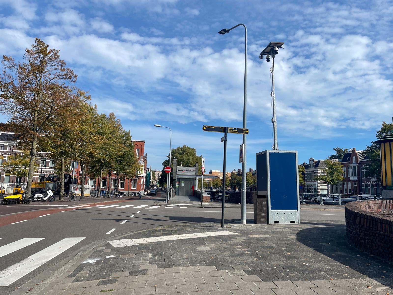 Tijdelijke camera’s geplaatst op Spilsluizen en Martinikerkhof om overlast aan te pakken