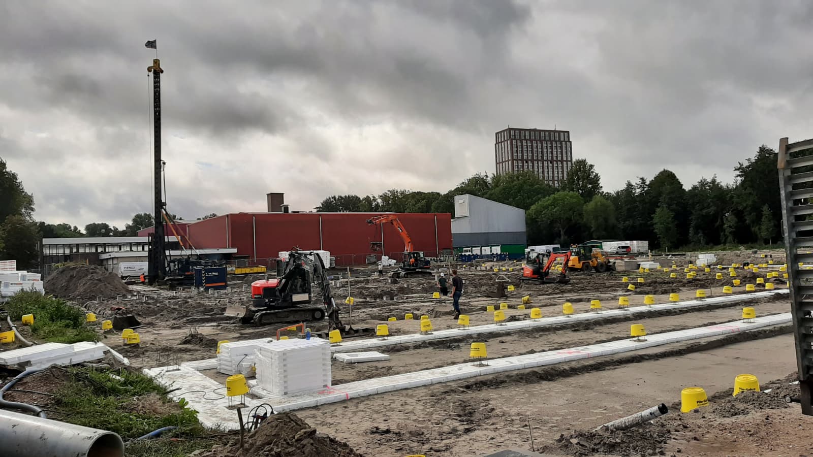 Werkzaamheden bouw nieuwe ACLO in volle gang