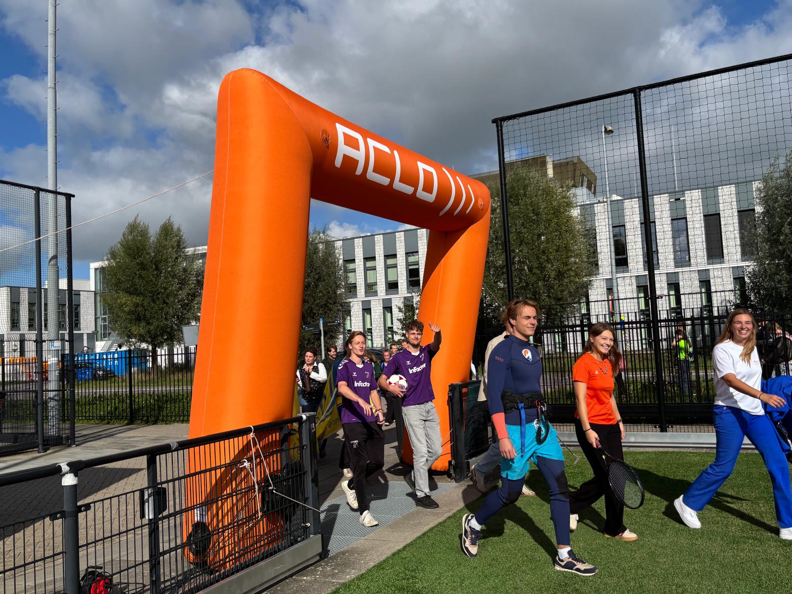 Officieel sein voor bouw nieuwe ACLO met wandeling van sportverenigingen afgetrapt
