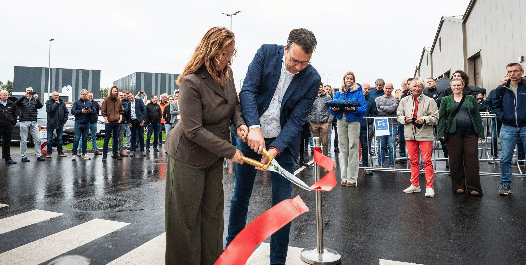 Provinciale buitendienst officieel verhuisd naar nieuw steunpunt aan Bremerhavenweg