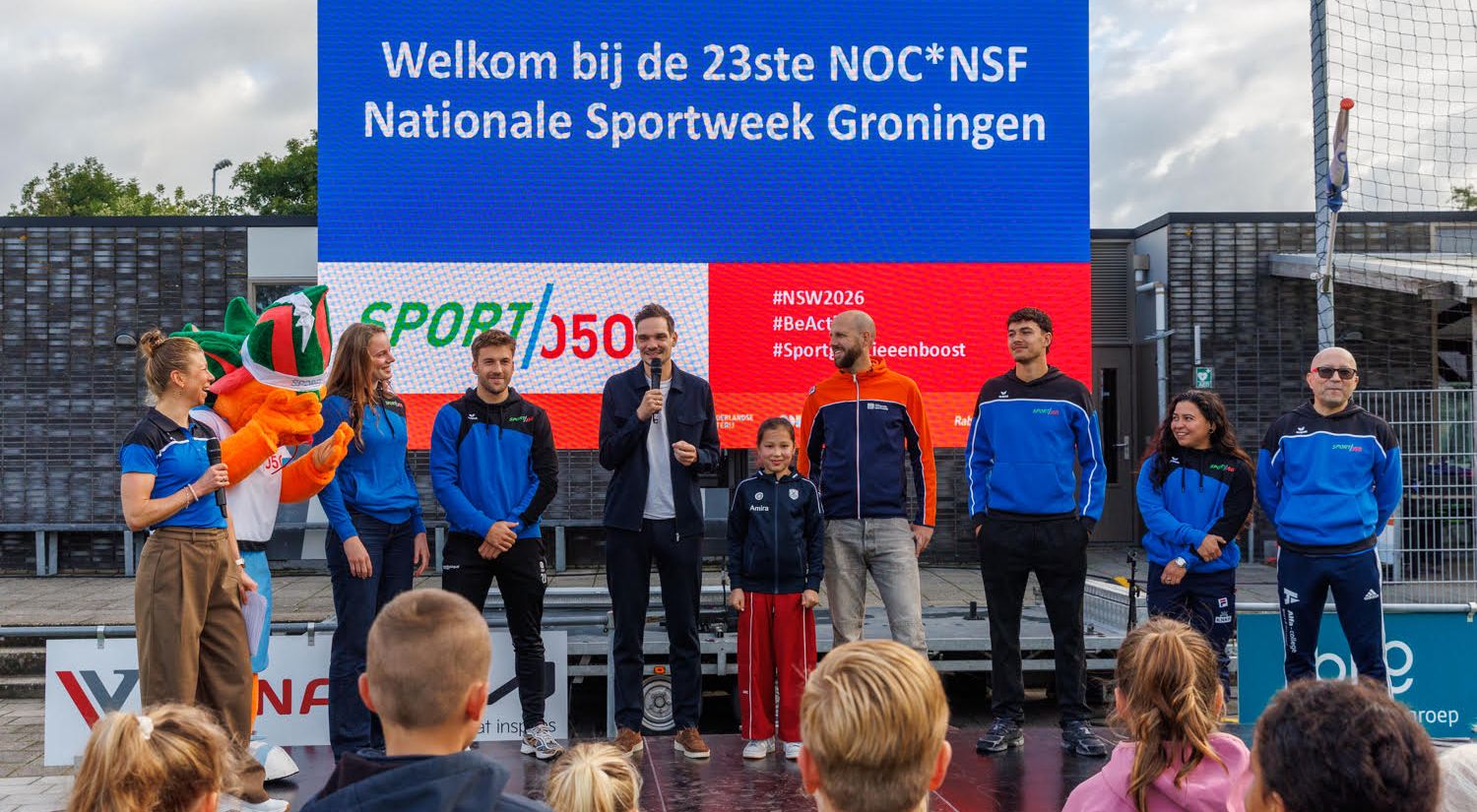 Sportseizoen in Groningen afgetrapt bij start Nationale Sportweek in Ten Boer