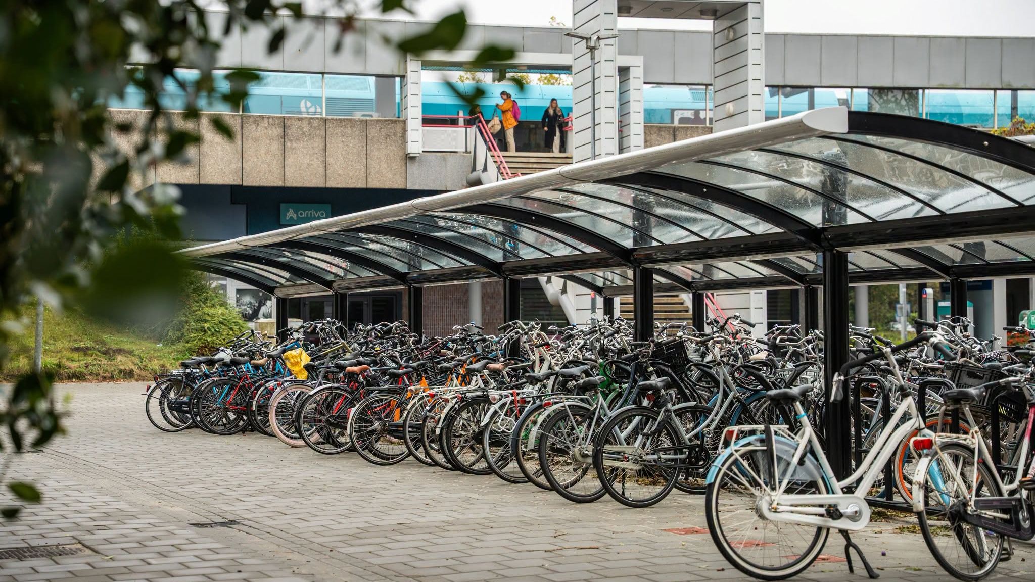 Aantal overdekte fietsenstallingen op Noorderstation ruim verdubbeld