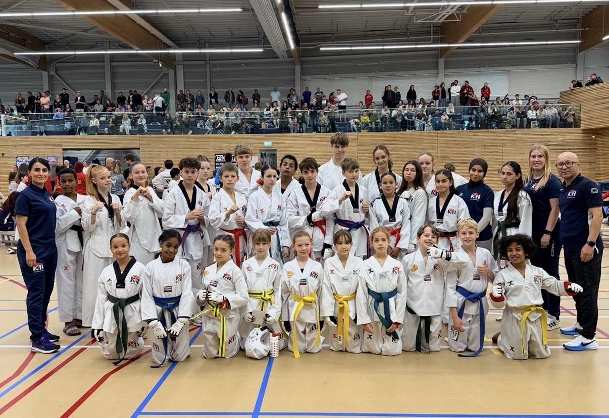 Groningse taekwondoka’s tweede op regionaal toernooi