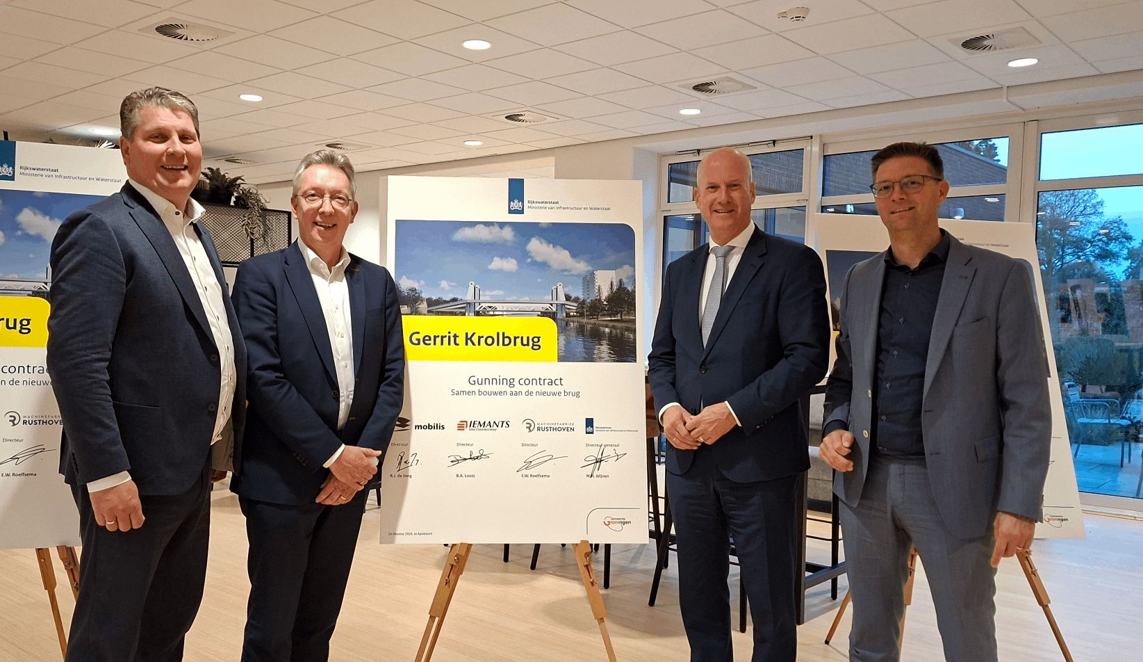 Aannemer nieuwe Gerrit Krolbrug bekend, brug moet eind 2029 klaar zijn