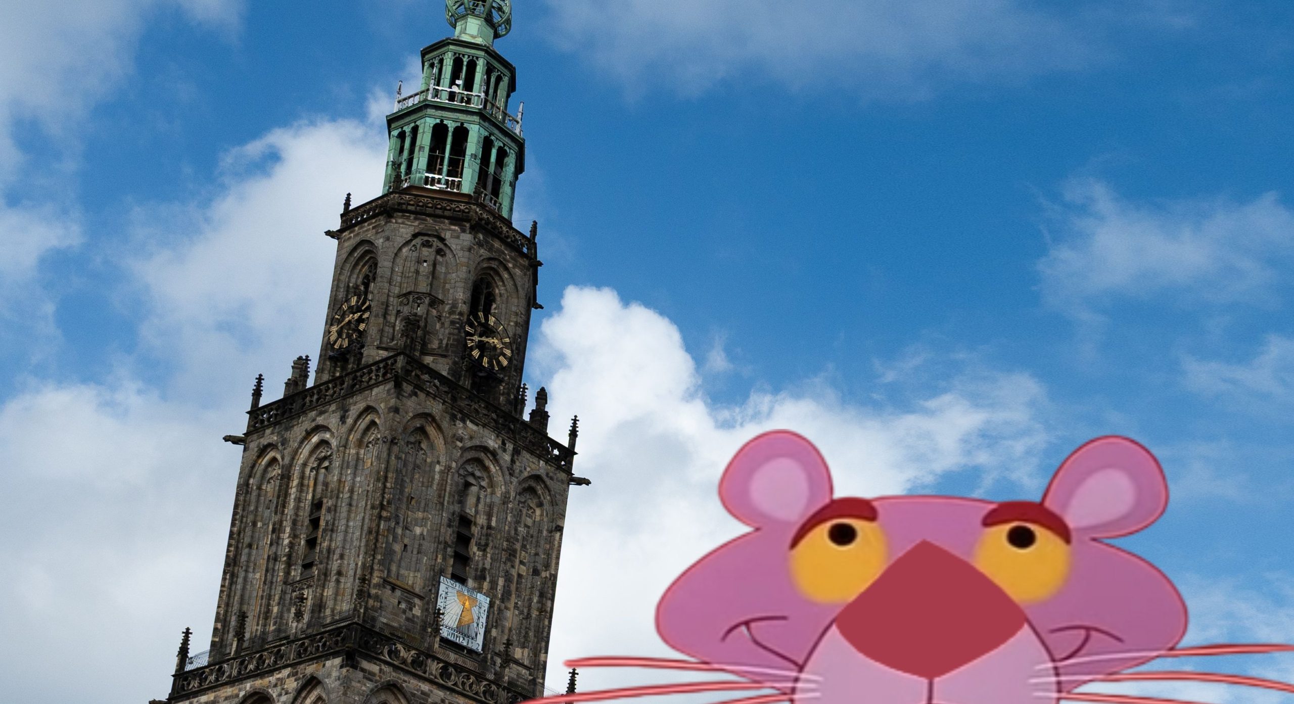 ‘The Pink Panther’ klinkt volgende week twee keer uit de Martinitoren