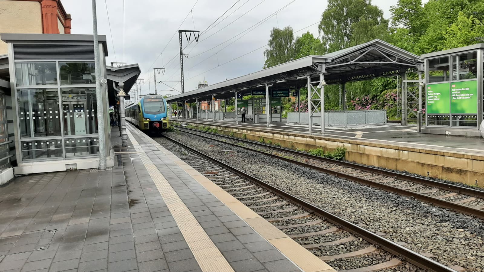 Treinverkeer naar Leer met opstartproblemen na bijna elf jaar hervat